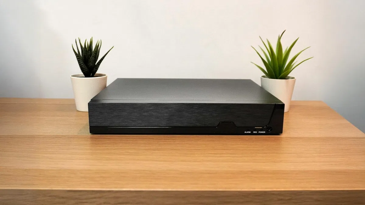 Energeeks - Grabador NVR - 8 Canales - Disco Duro de 1TB - Grabación 24/7 - Solo Compatibles con Cámaras de Seguridad con protocolos ONVIF - Instalación Sin Cables - Control Total - Fácil Instalación