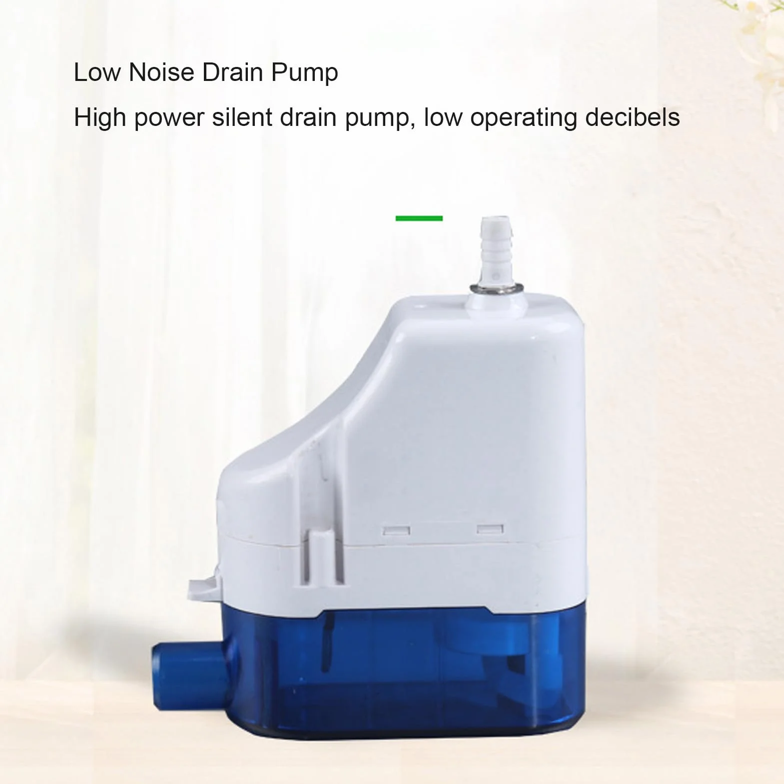 Bomba de Condensado Automática, Bomba de Drenaje de Aire Acondicionado RS-24C 24L/H, Bomba de Eliminación de Condensado Automática para Máquina Montada en Pared 1-3P 100-230V