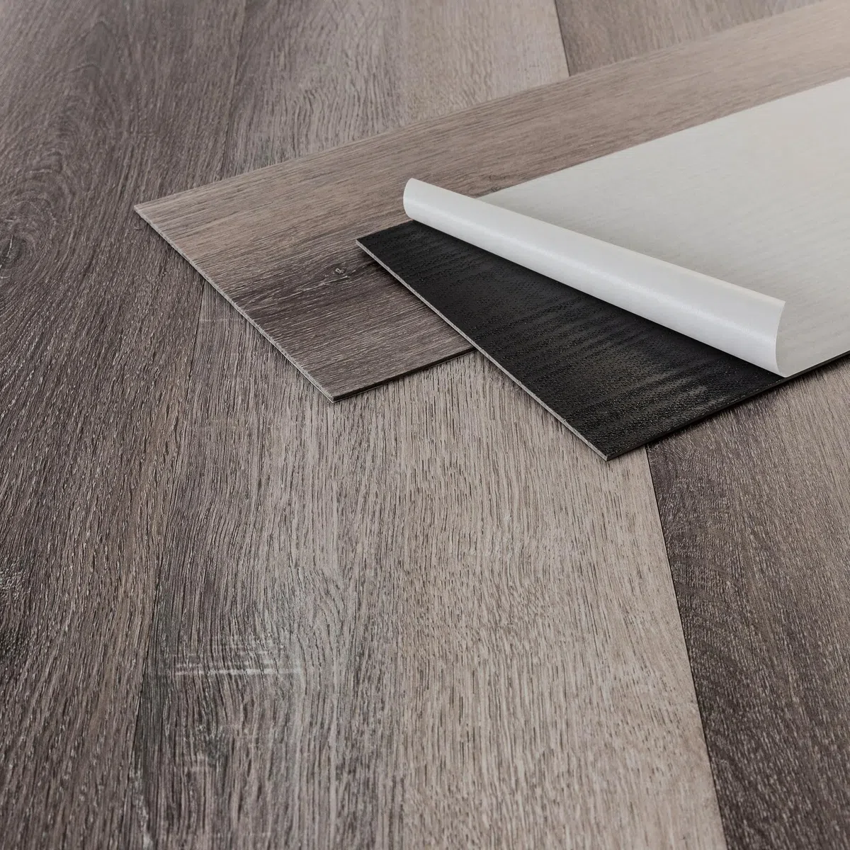 ML-Design Suelo Vinílico Adhesivo de PVC 11,15 m² Color Pino Gris Grosor 2mm Planchas de Vinilo Autoadhesivas 91,5x15,3cm 80x Láminas Aspecto Madera Antideslizante Impermeable Fácil Instalación