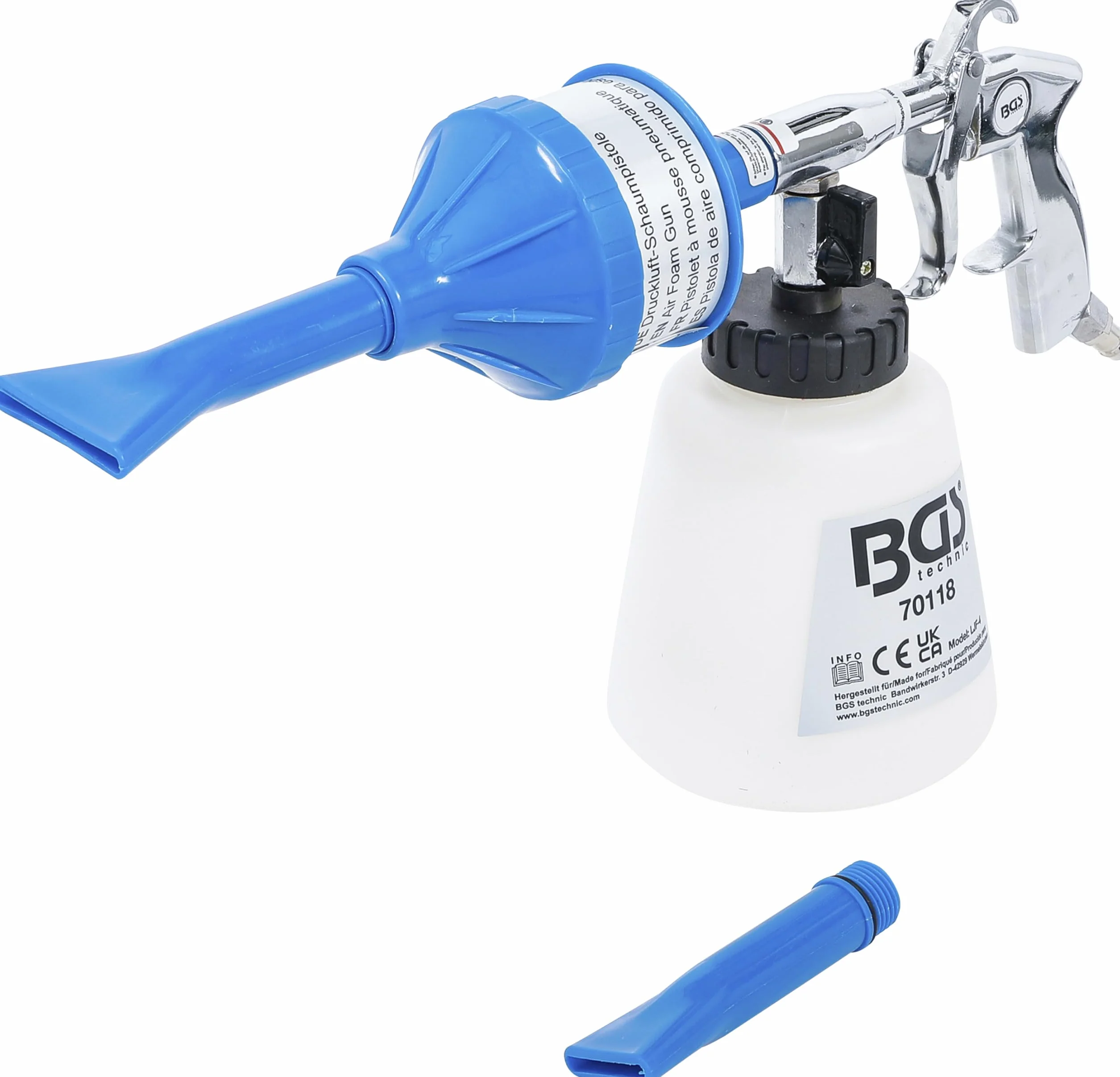 BGS 70118 | Pistola de espuma de aire comprimido