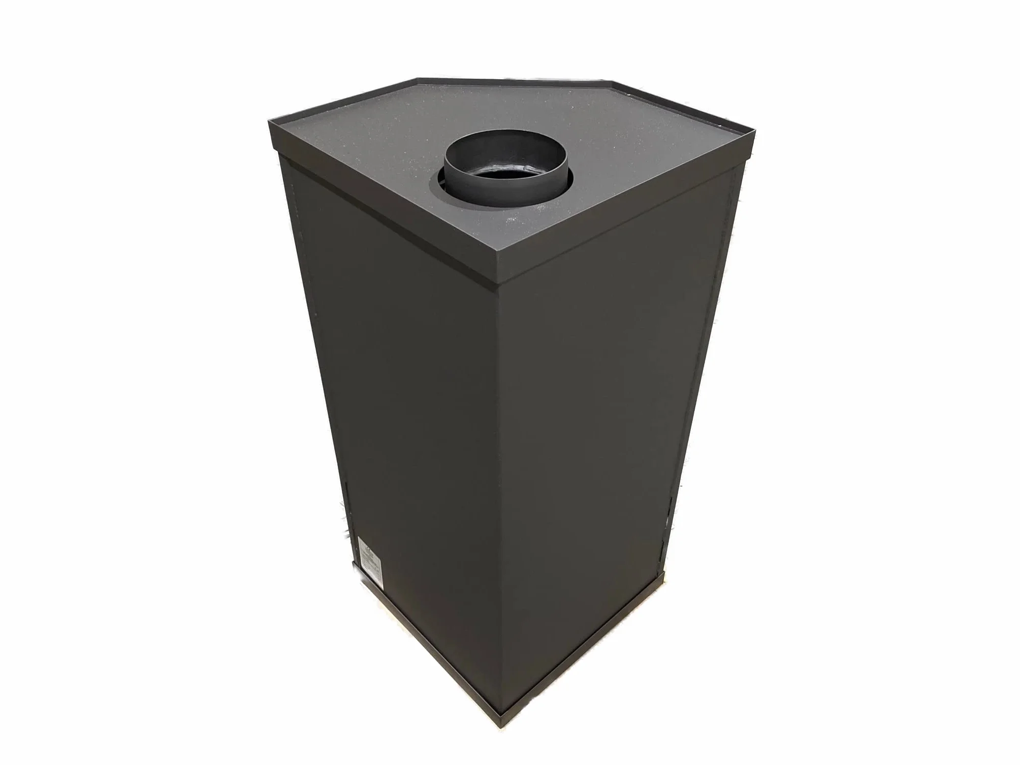 VICTORIA-05 EEK A Estufa de rincón - Chimenea Victoria 05 Panamá 9.0 kW, Gris