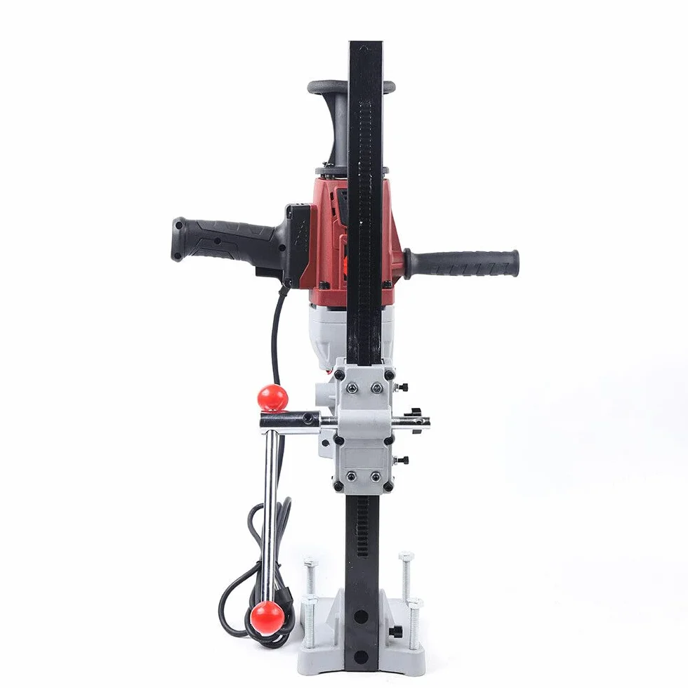 Taladro central de 2200 W, planchas de perforación de hormigón con soporte, eje de salida, motor de cobre puro para apertura de pared, tubos de demolición, escaleras, puentes, Sze