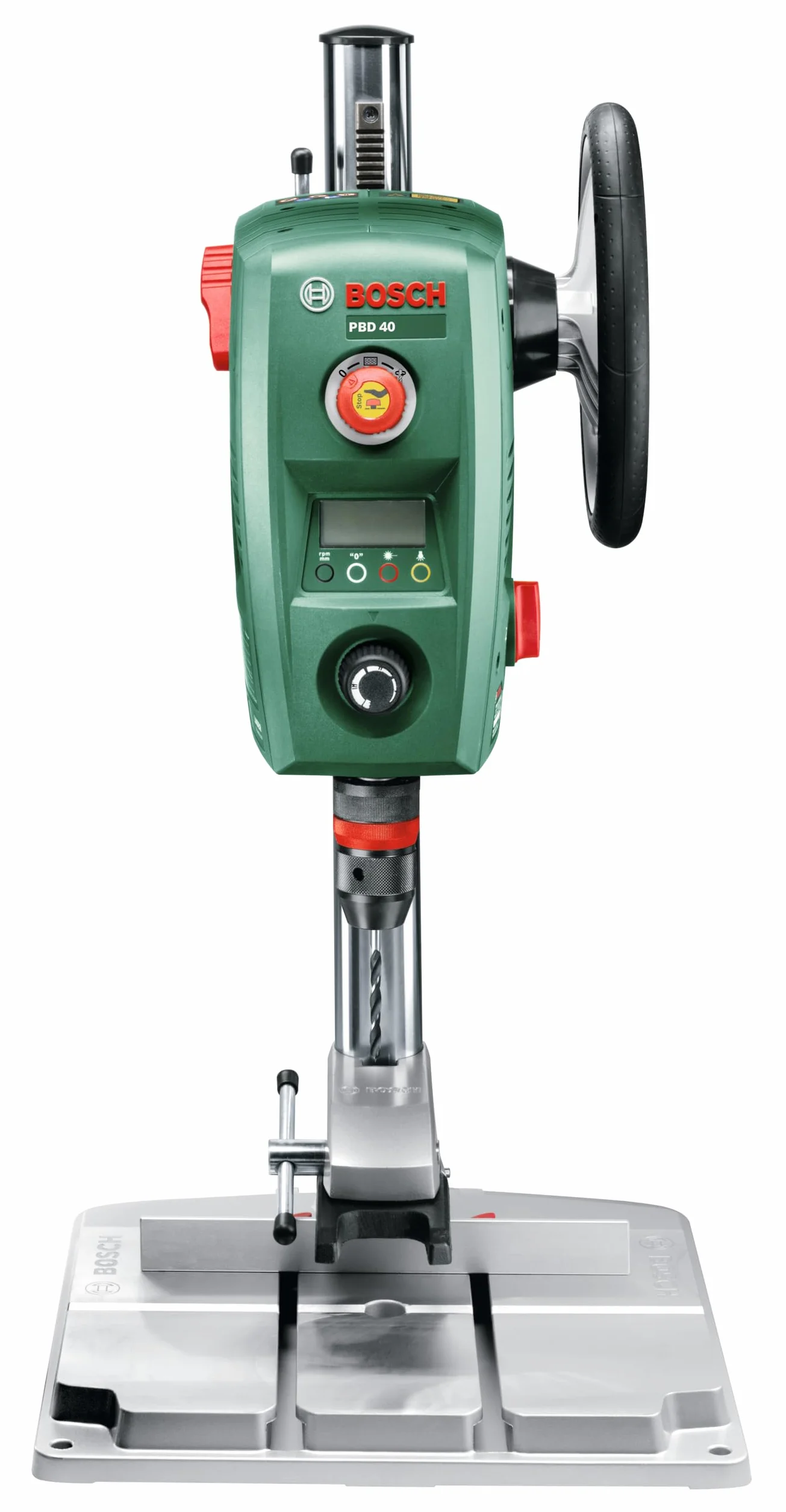 Bosch taladro de columna PBD 40 (710 W, Ø máx. de perforación en acero/madera: 13 mm/40 mm, carrera de taladro: 90 mm, en caja)