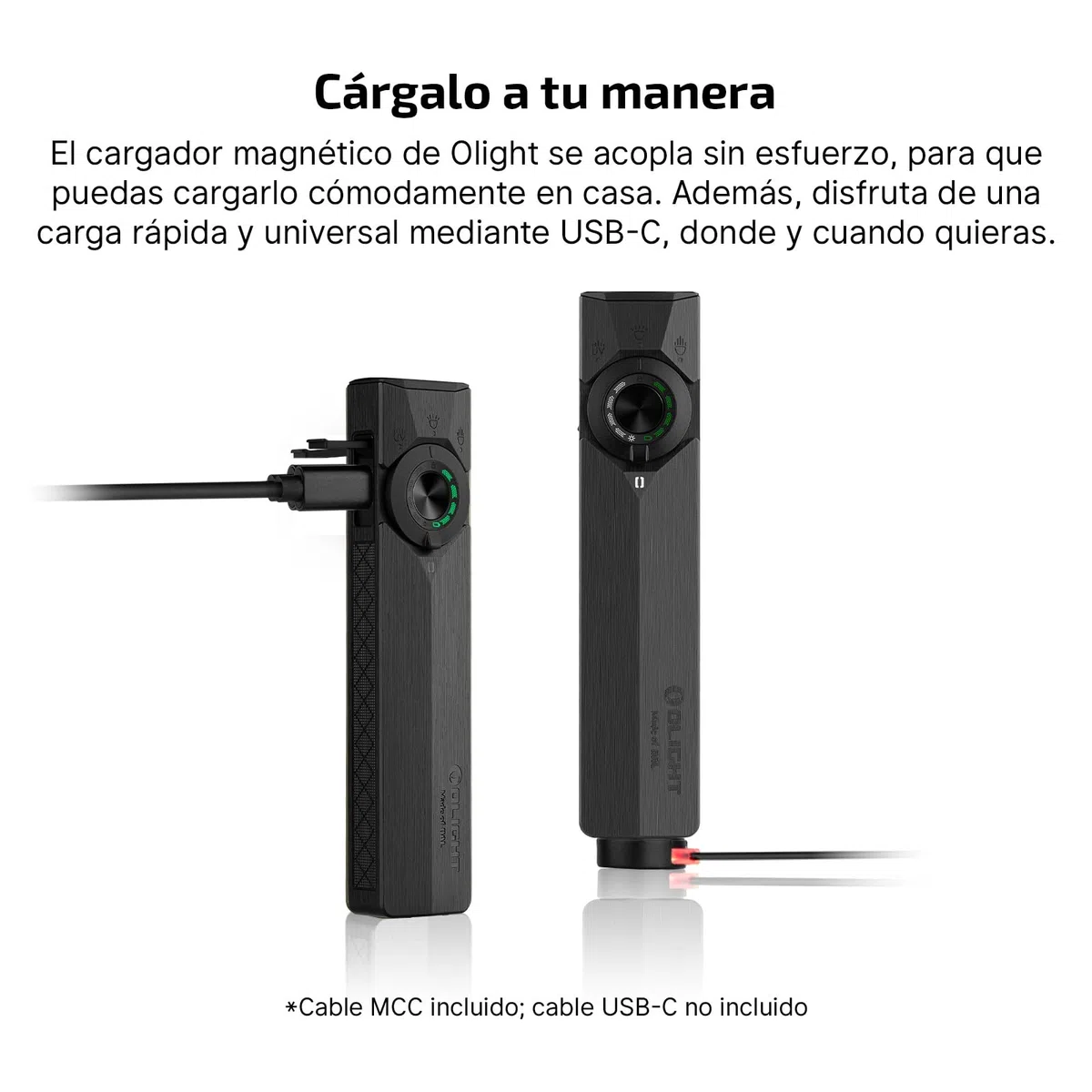 OLIGHT ArkPro Ultra EDC Torche Plate avec Lumière Verte, UV et Blanche, 1700 LM, Portable, Lampe Rechargeable avec Faisceaux Spot et Flood Adaptée au Travail et à L'Éclairage Quotidien