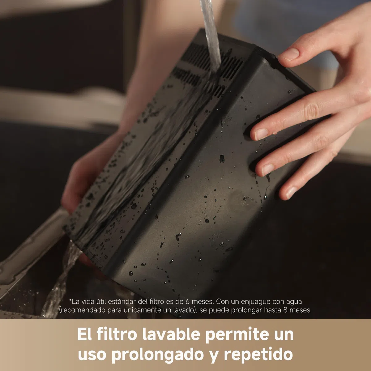 DREAME SF25 Triturador Basura Orgánica, 3 Cuchillas Trion, Filtro Lavable, Control Olores, Capacidad 2,5 l, Autolimpieza Alta Temperatura, Diseño Compacto, Silencioso 27 dB(A), Bloqueo Seguridad