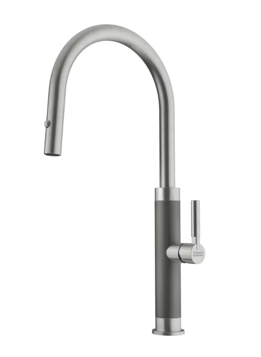 Franke 115.0711.554, Grifo de cocina Mythos Masterpiece pull-out spray, Stainless steel