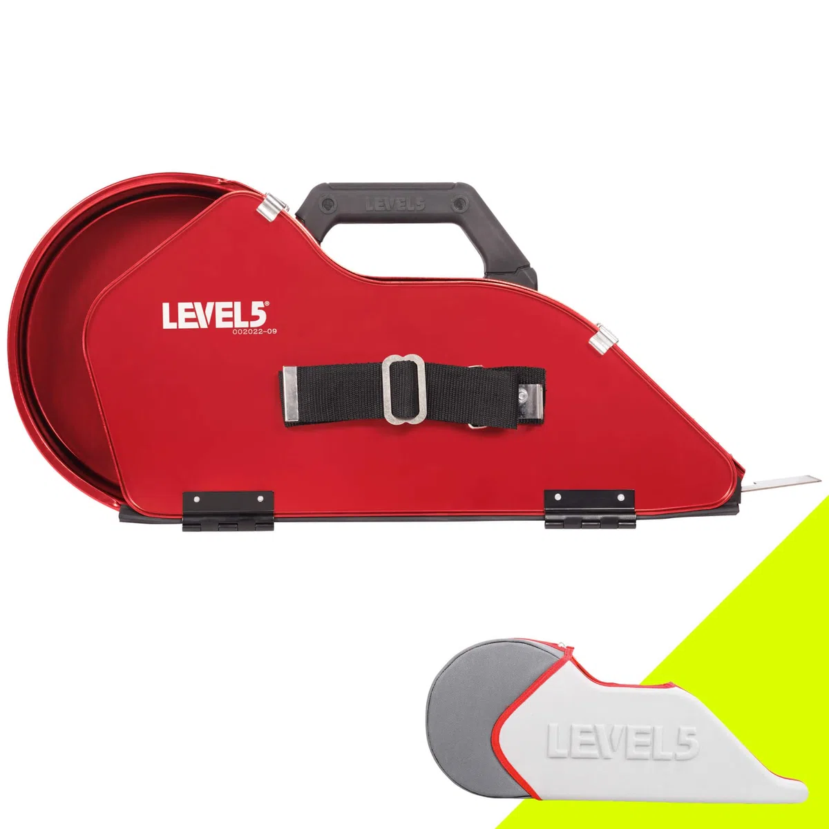 LEVEL5 Banjo semiautomático para paneles de yeso | Cuerpo de aluminio de grado aeronáutico, ergonómico y resistente a la corrosión | 5-311