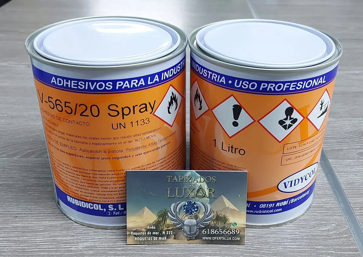 Cola/Pegamento de ALTA TEMPERATURA para TECHOS DE COCHE (Especial para AUTO-TECHOS y PUERTAS) (2Litros/ A Pistola)