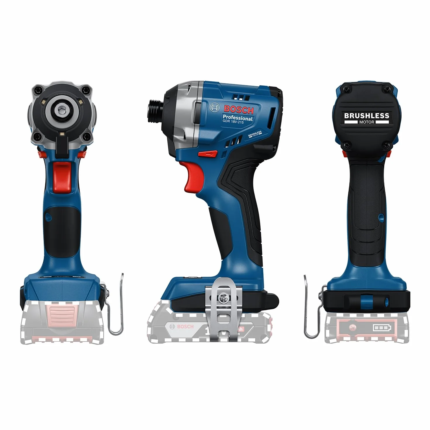 Bosch Professional 18V System atornillador de impacto a batería GDR 18V-215 (sin batería/cargador)