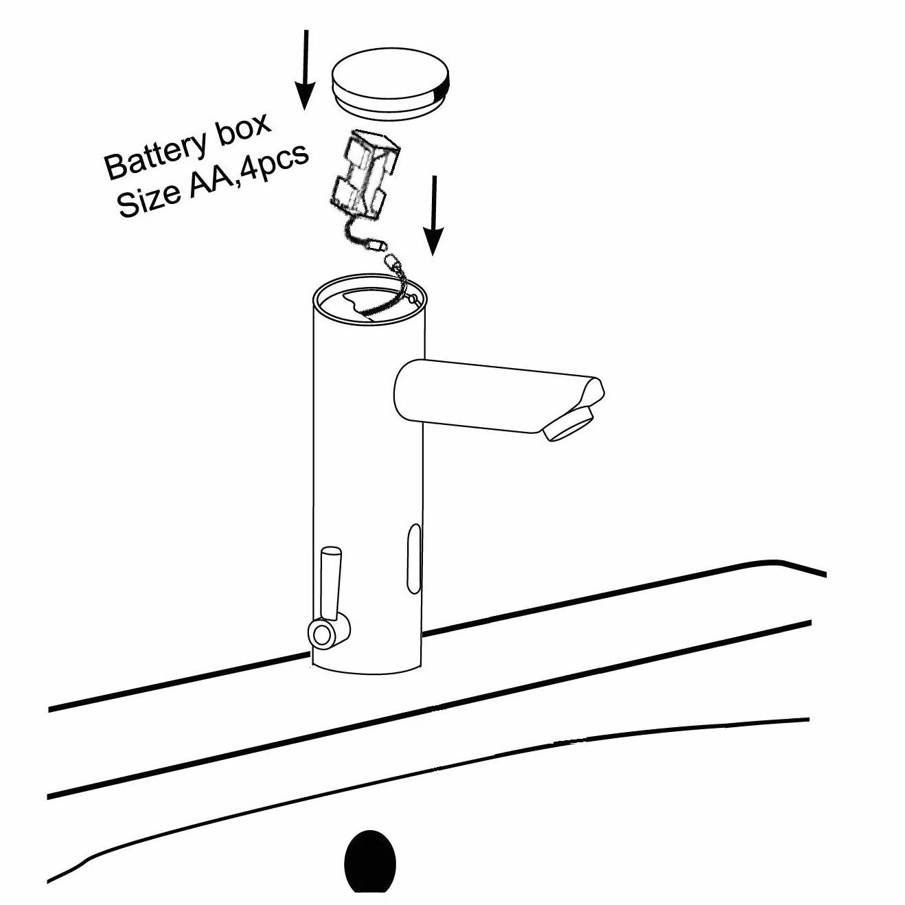 GANGANG Sensor Grifo Automático,Grifo Electrónico con Sensor para Baño Infrarrojo sin Contacto,Grifo de Lavabo de Superficie de Cobre Cromada Anti-Picaduras mezclador de 2 Aguas (Caliente y Fría)