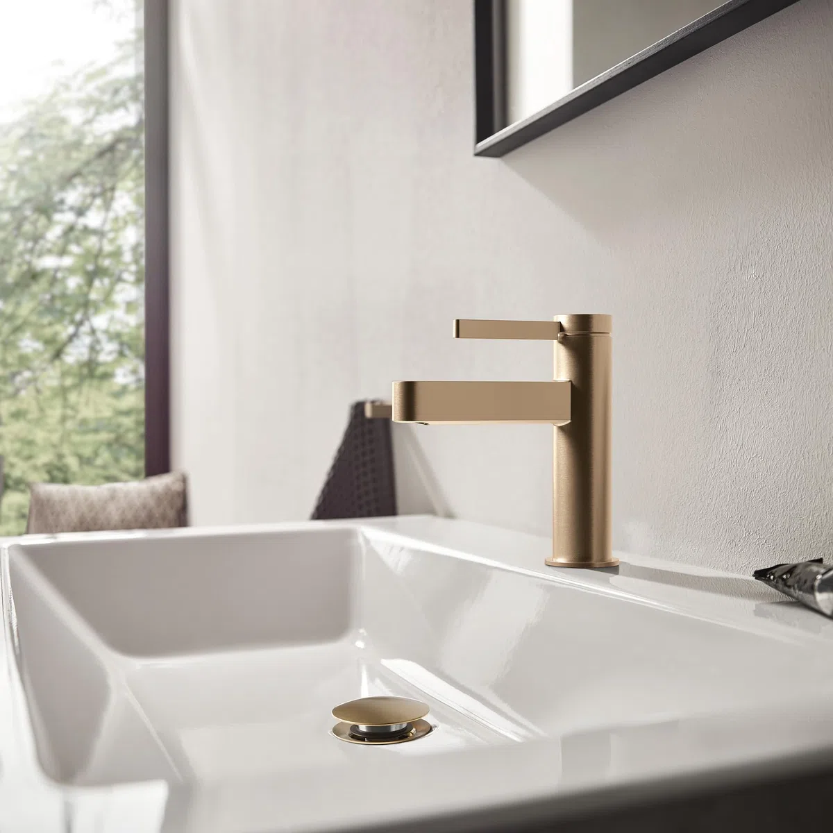 Hansgrohe 50100140 Desagüe, Bronce Cepillado