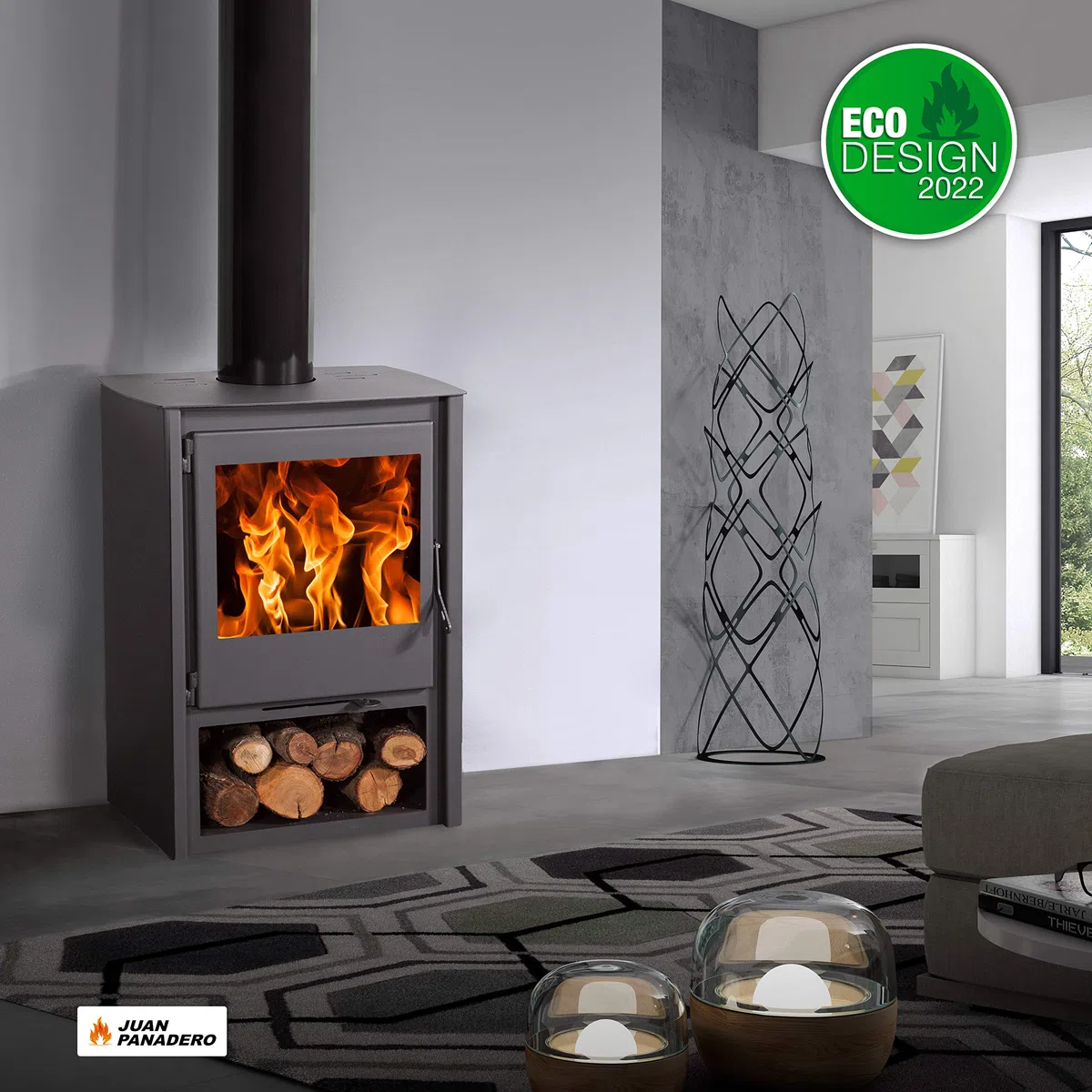 543500 Bayonne Eco Design - Estufa de leña