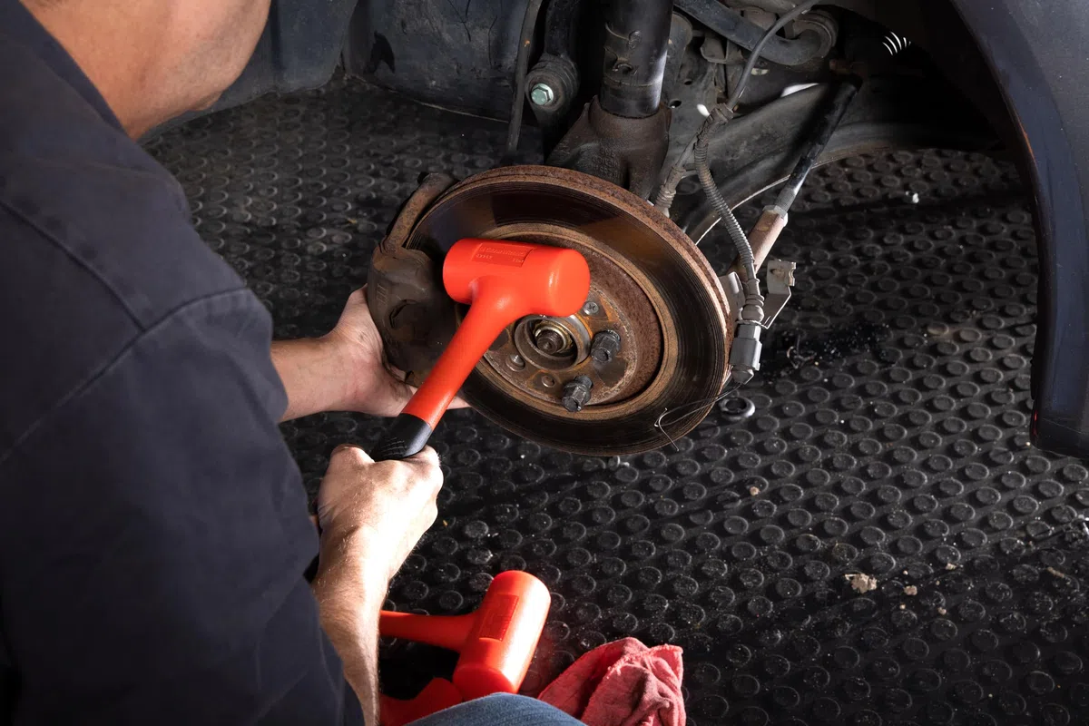 Gearwrench 82242 33 oz Dead Blow martillo con cabeza de poliuretano, color negro