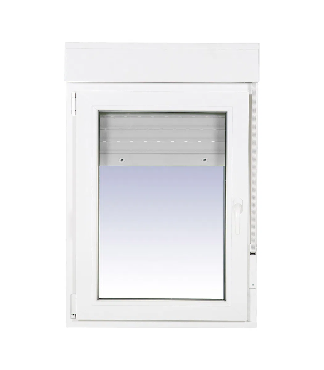 Ventanastock PVC 800x1155 Practicable Oscilobatiente Izquierda con Persiana 1 hoja