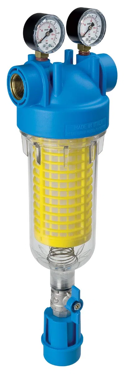 purway HYDRA M 3/4 RLH 90 mcr Self-Cleaning Filter Wasserfiltergehäuse und Filter