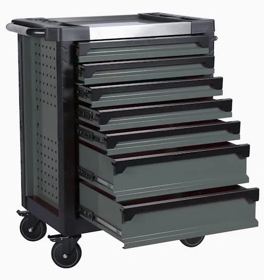 JOMAFA CARRO DE HERRAMIENTAS, 7 CAJONES CON RUEDAS PROFESIONAL GRANDE | 990 x 770 x 465 mm