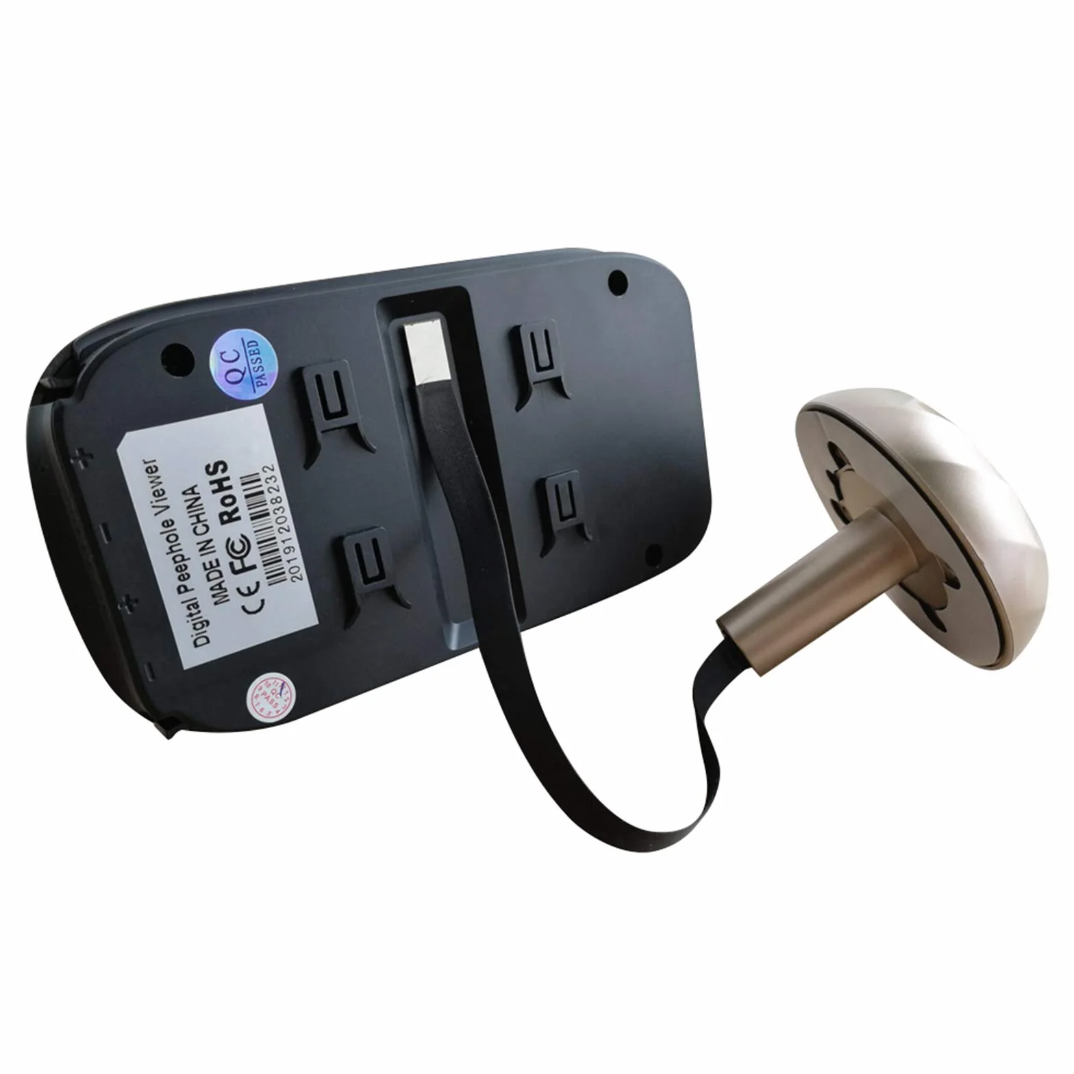 Mirillas Digitales para Puerta con Pantalla LCD de 2,8 Pulgadas, Visión Nocturna, Vigilancia Digital de la Puerta para la Seguridad Del Hogar