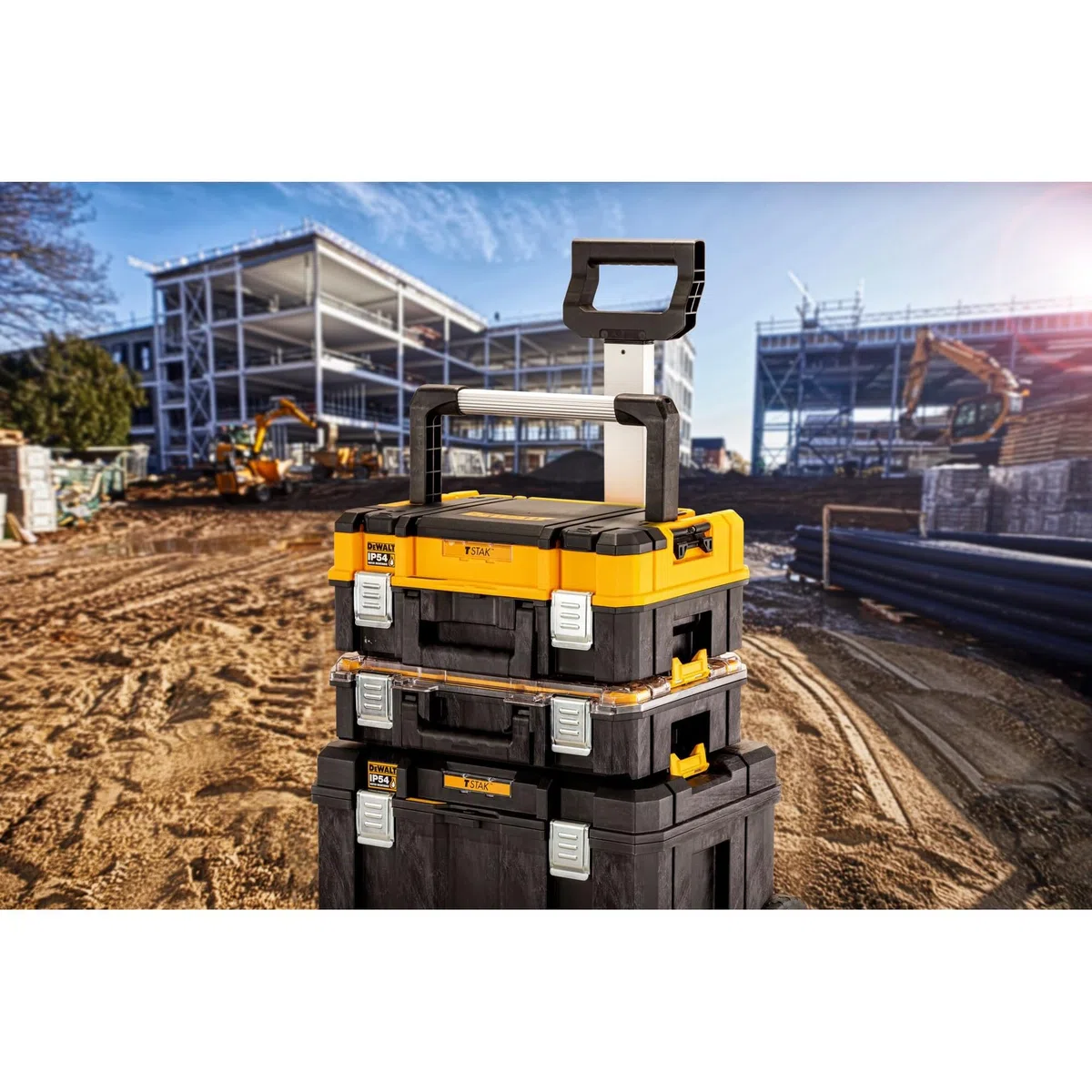 DeWalt DWST83411-1 Tstak Tower I Kit porta herramientas, negro/amarillo
