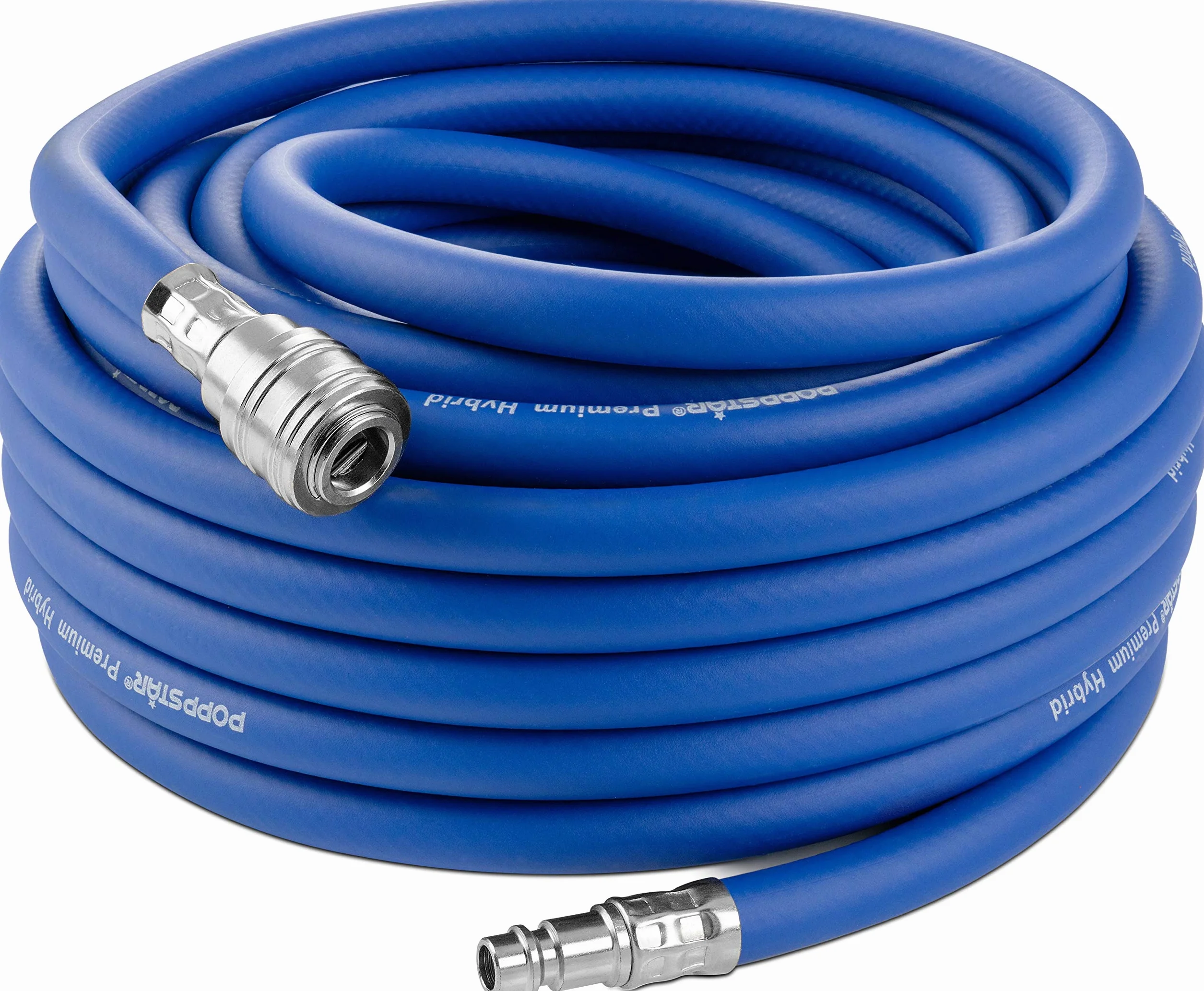 Poppstar Manguera para aire comprimido 15m PVC híbrido 9,2mm 20 bar azul