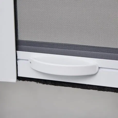 Volet-moustiquaire.com - Mosquitera, enrollable, aluminio, 145 x 130, para ventana, color negro y blanco