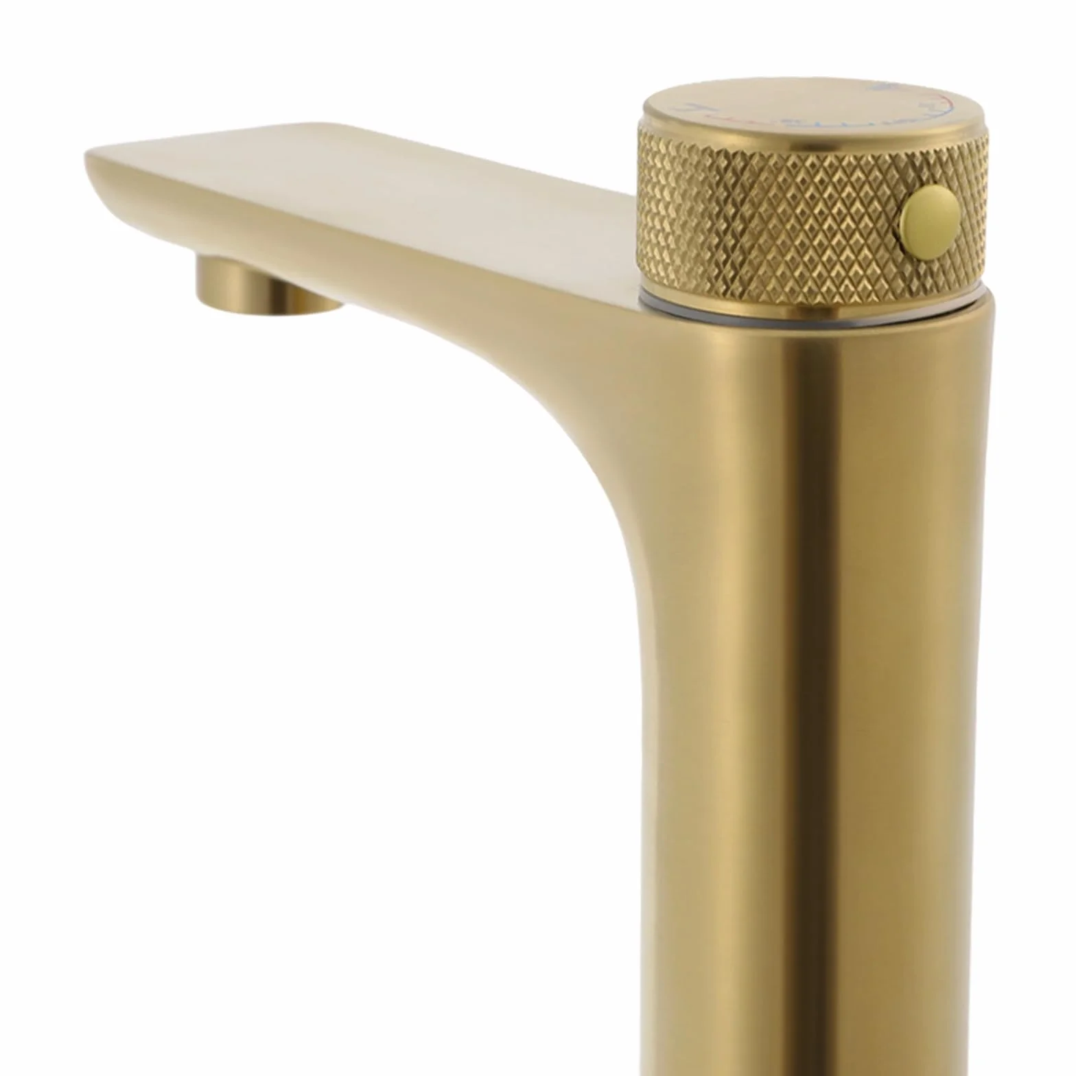 Grifo de baño con sensor, automático sin contacto, grifo de lavabo para lavabo, baño, cocina, lavabo de mano (dorado)