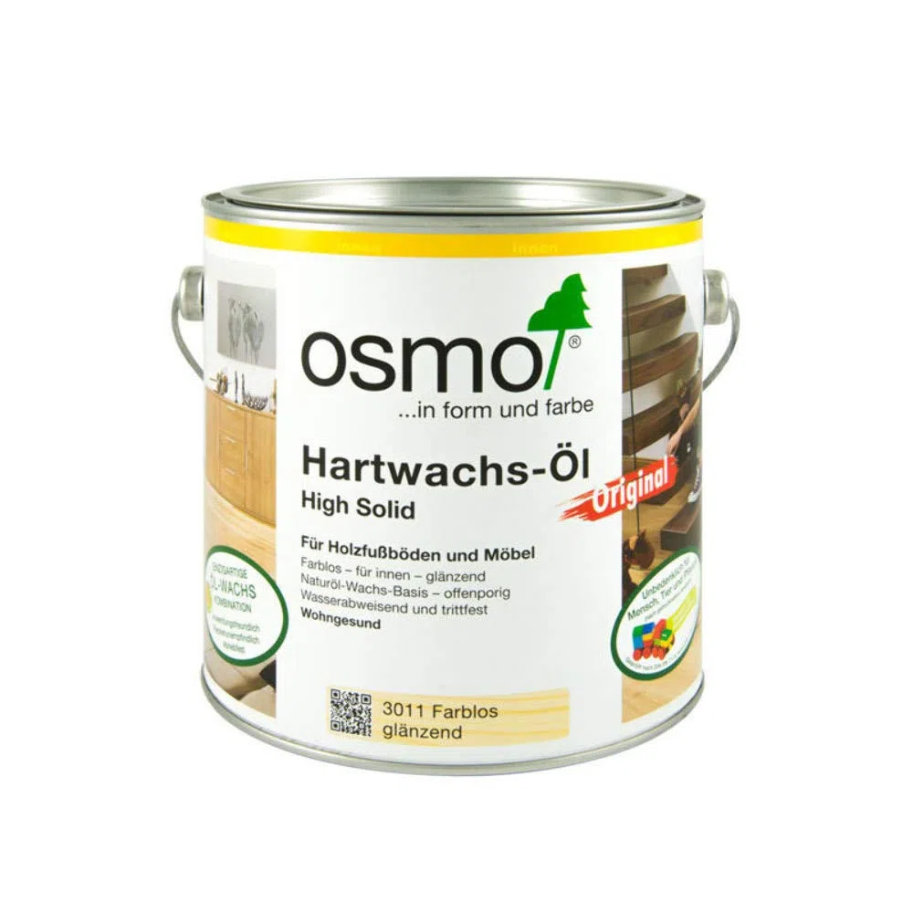 Aceite para encerado Osmo, de 2,5 l, 3011D, color transparente brillante