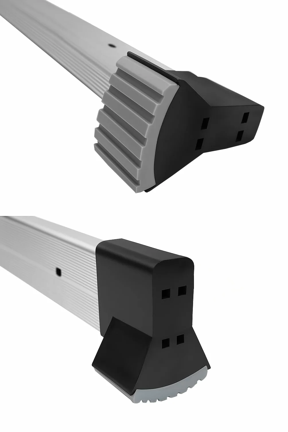 DRABEST - Escalera Articulada 4x3 Plegable de Aluminio y Acero - Carga Máxima 125 kg - Polivalente y Extensible - Tamaño: 0,32x0,98x0,25 m