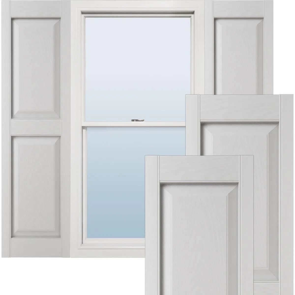 Ekena Millwork - Contraventanas de vinilo