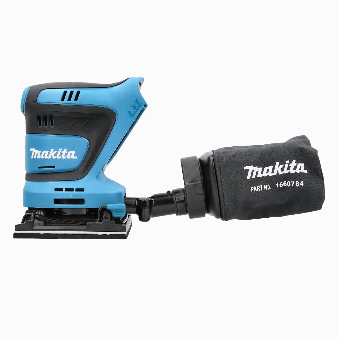 Makita Lijadora de acabado LXT de iones de litio de 18 V DBO481Z - Baterías y cargador no incluidos