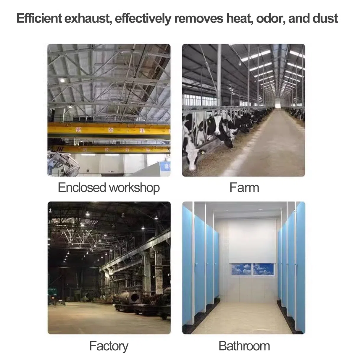 Ventilación de techo de acero inoxidable, turbina eólica giratoria para un mejor flujo de aire, ideal para ventilación de almacén, granja y granero