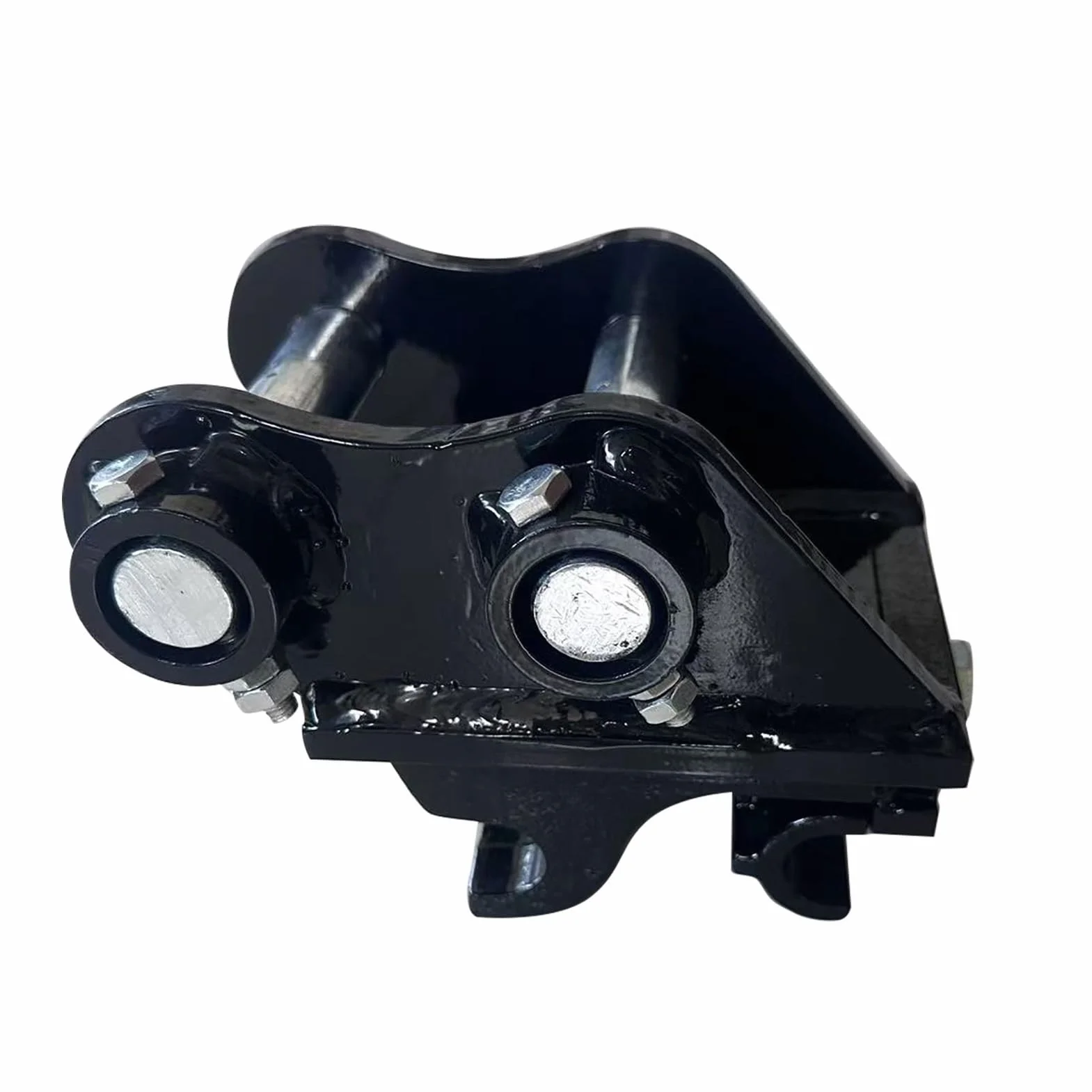 Fafeicy Enganche Rápido Mecánico para Miniexcavadoras, Acero de Aleación, Soporta hasta 3 Toneladas, 92mm Conexión