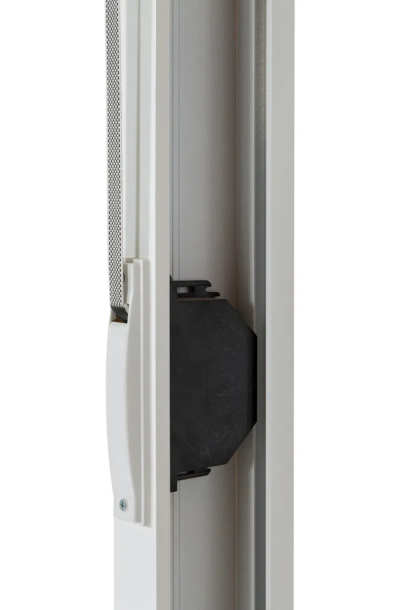 Ventanastock Ventana Aluminio 1000x1155 Corredera Con Persiana de PVC 2 hojas con Mosquitera