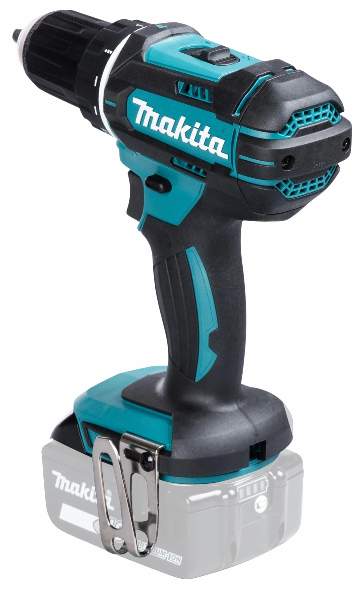 MAKITA DDF482Z -Taladro Atornillador 18V Litio 62 NM, 0 W, 18 V, Negro