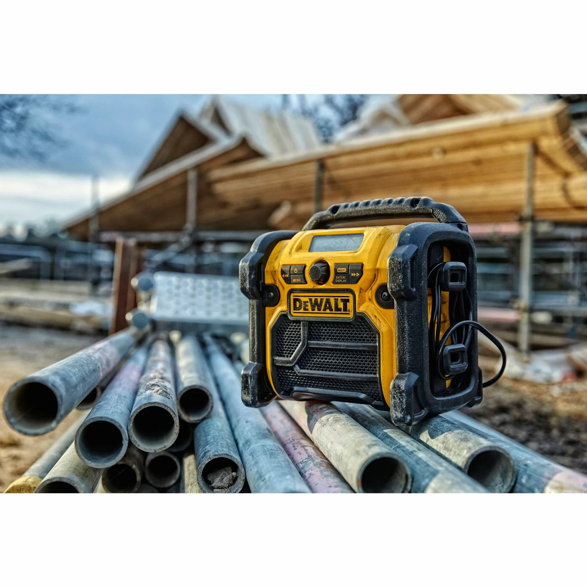 DeWalt DCR020-GB - Compacto Jobsite Dab Radio