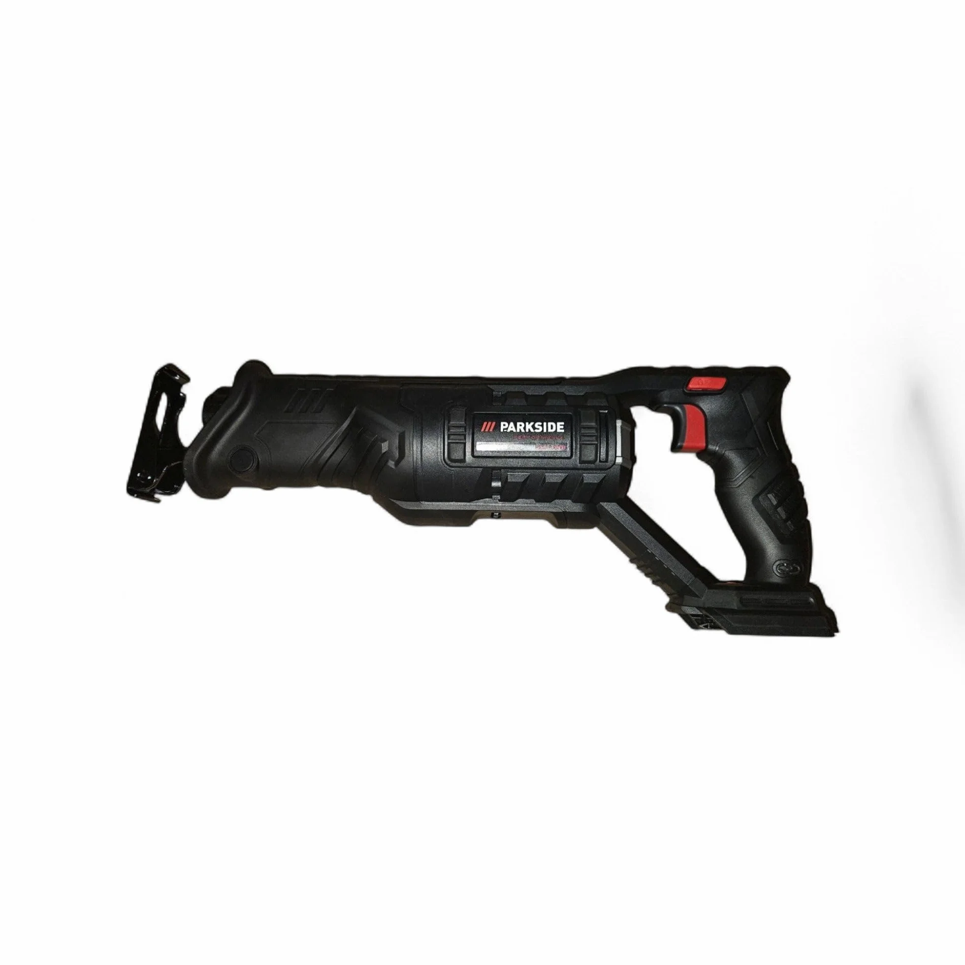 Sierra recíproca a batería Parkside PERFORMANCE PSSAP 20- Li X20V, LED, continua, sin escobillas (en maletín de transporte, sin batería ni cargador)