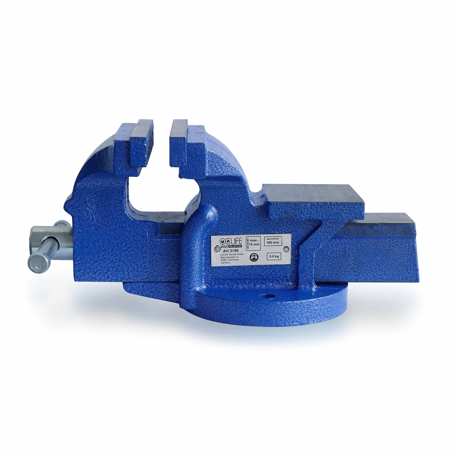 CCLIFE Tornillo de Banco 100mm/125mm Tornillo para Banco de Trabajo