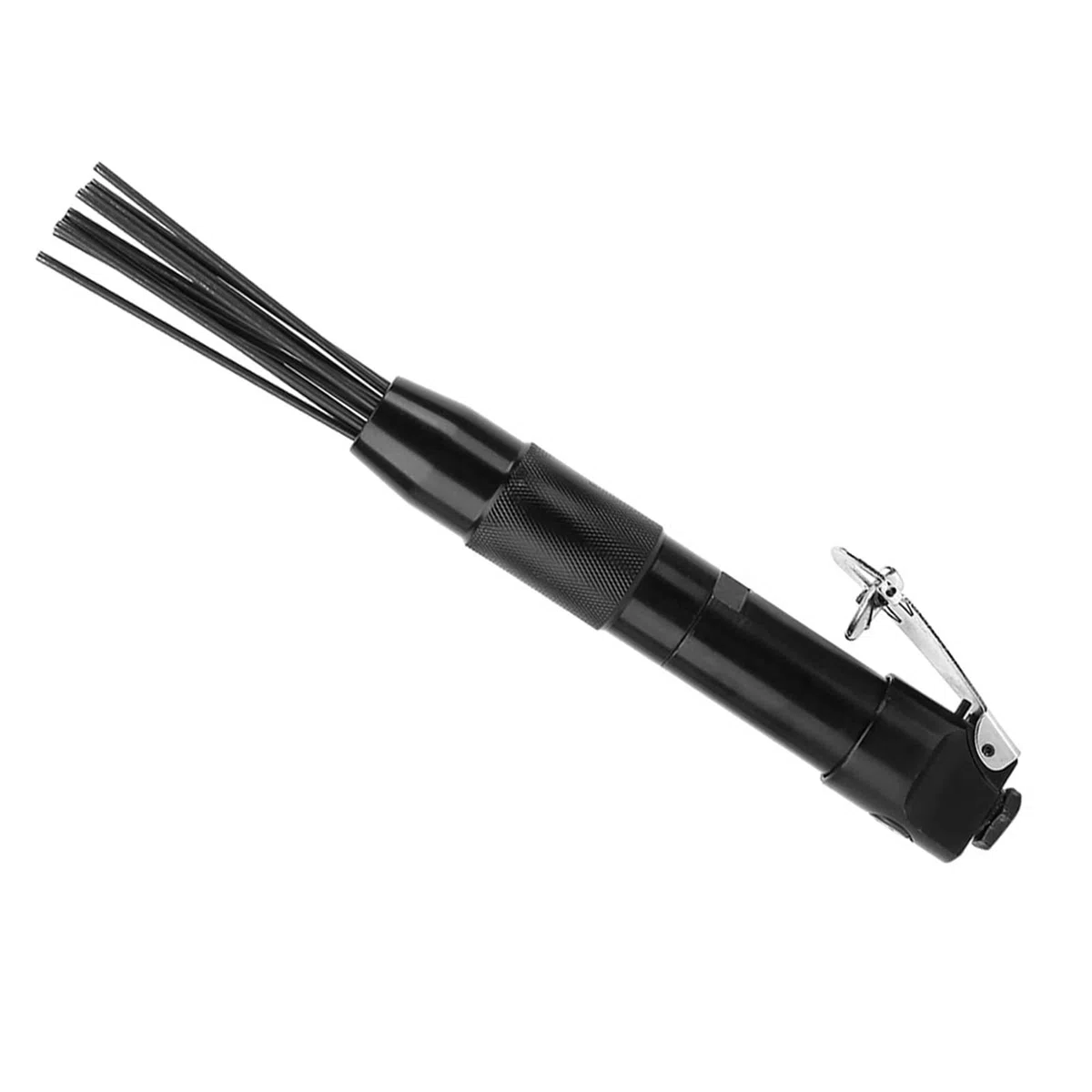 Limpiador de escoria de agujas desincrustador de agujas máquina de eliminación de óxido limpiador de agujas eléctrico removedor de óxido herramientas manuales 4400 rpm 12 agujas herramienta de limpiez