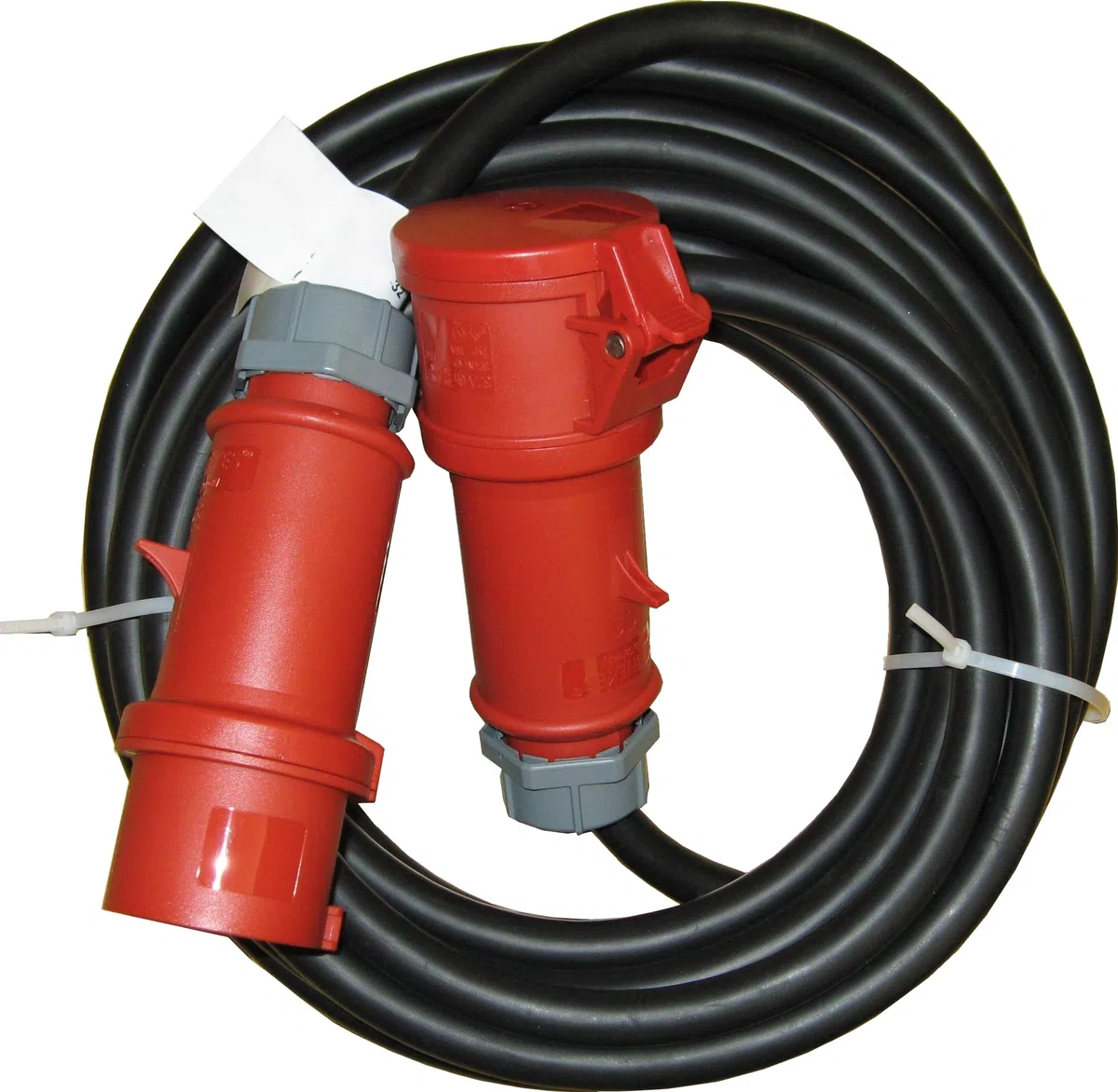 Cable de conexión Aktobis 32A CEE H07RN-F 5G6 con 10 m de Longitud y Acoplamiento y Clavija incluidos, IP44