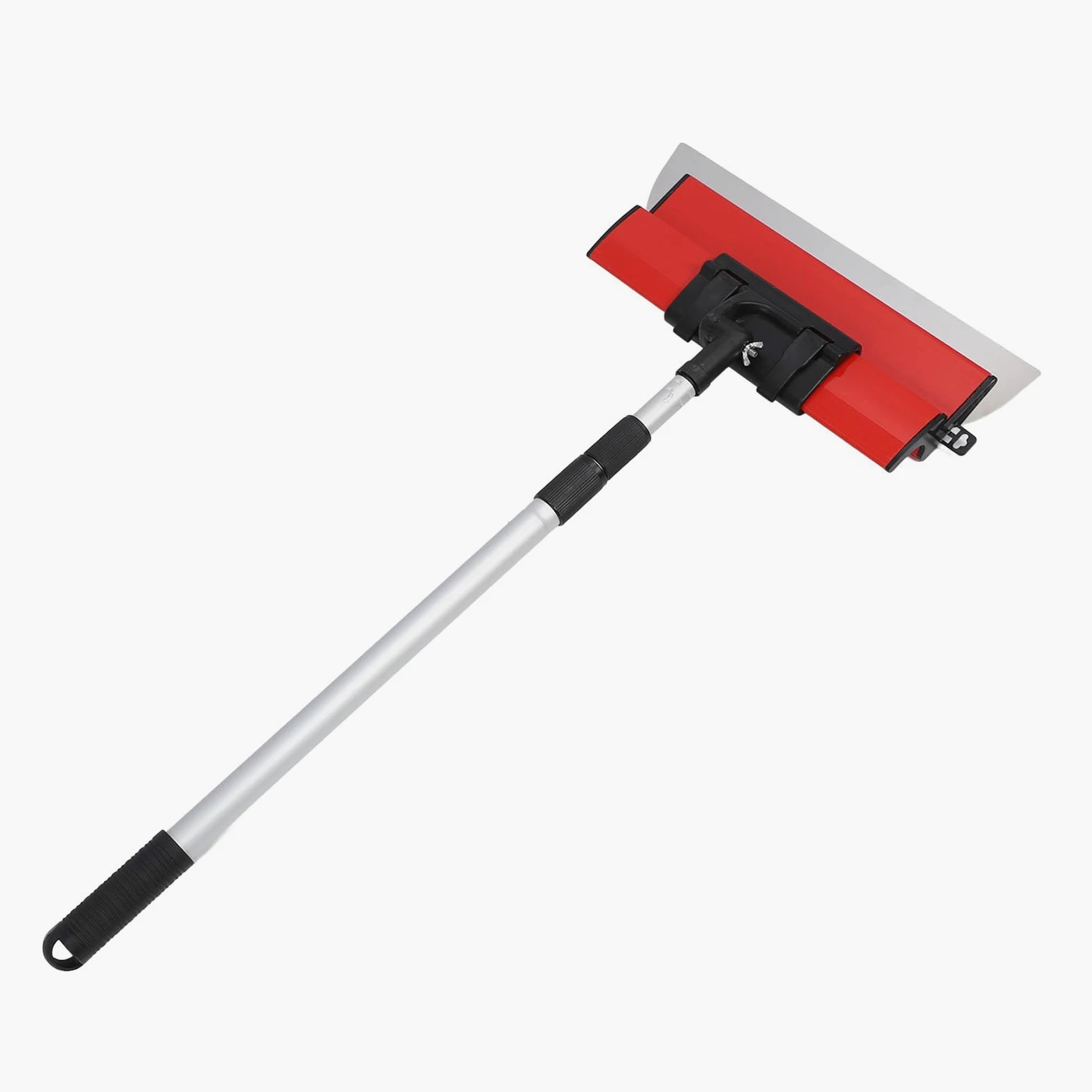 Dioche Juego de Cuchillas para Raspar Postes de Paneles de Yeso con de Extensión - Espátula para Alisar Paredes de Yeso de 250 Mm, 400 Mm y 600 - Ergonómico Antideslizante para Acabados de Paredes
