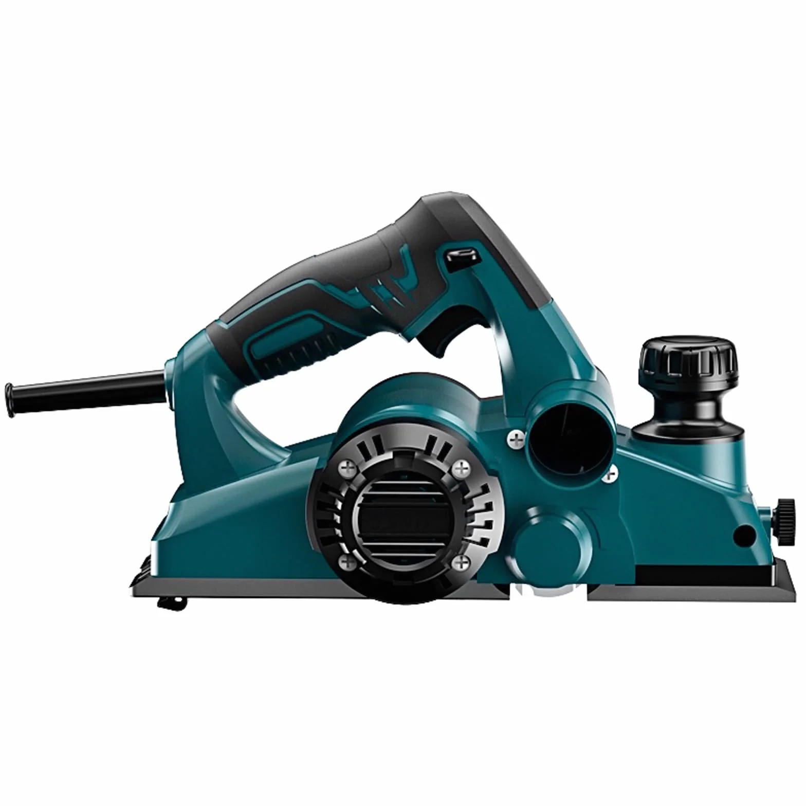 DNTI Cepillo eléctrico con Cable 850W Anchura de cepillado 82 mm profundidad de 2 mm Incluye botones ajustables 17000 rpm Acabado Liso para Bricolaje cepilladora de madera electrica (58218)