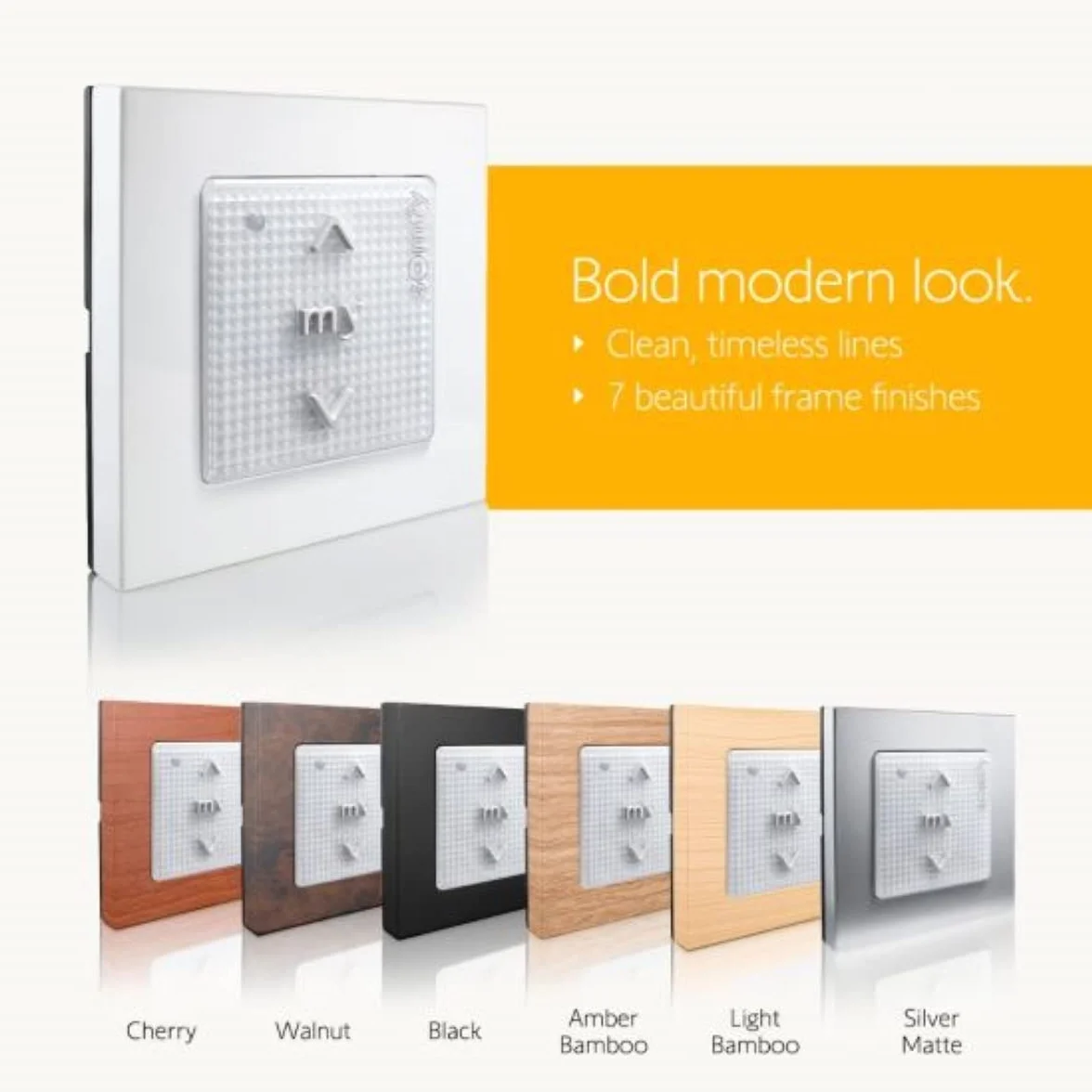 Somfy Smoove 1811533 RTS - Interruptor de pared (1 canal)