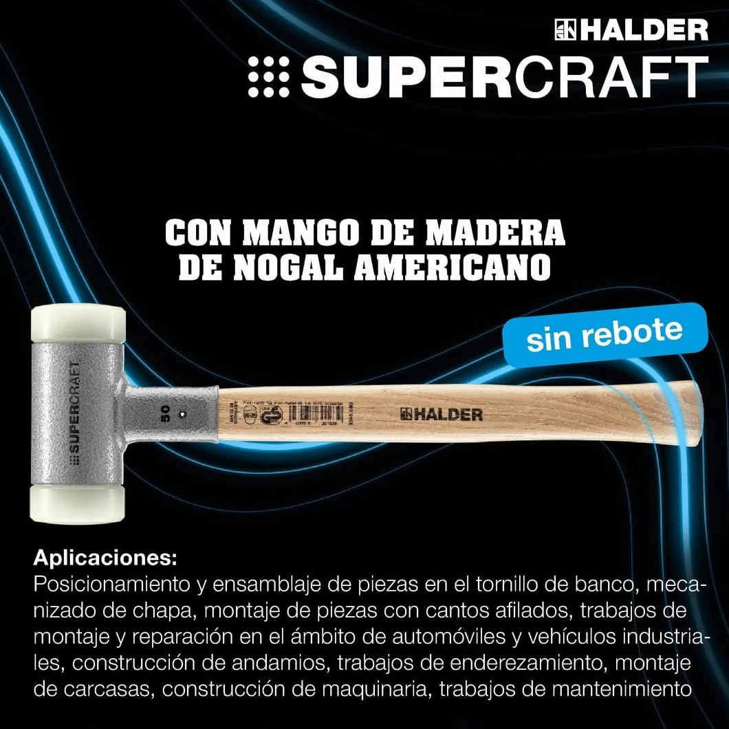MAZA CABEZAS NYLON BLANCO 35MM-335MM M/MAD HALDER HALDER