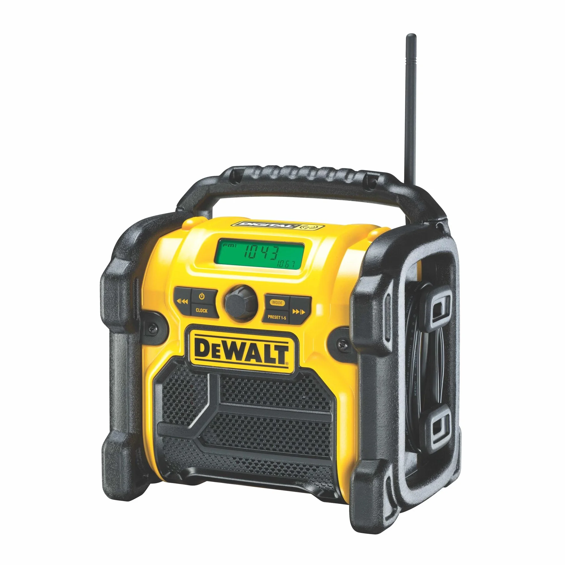 DeWalt DCR020-GB - Compacto Jobsite Dab Radio