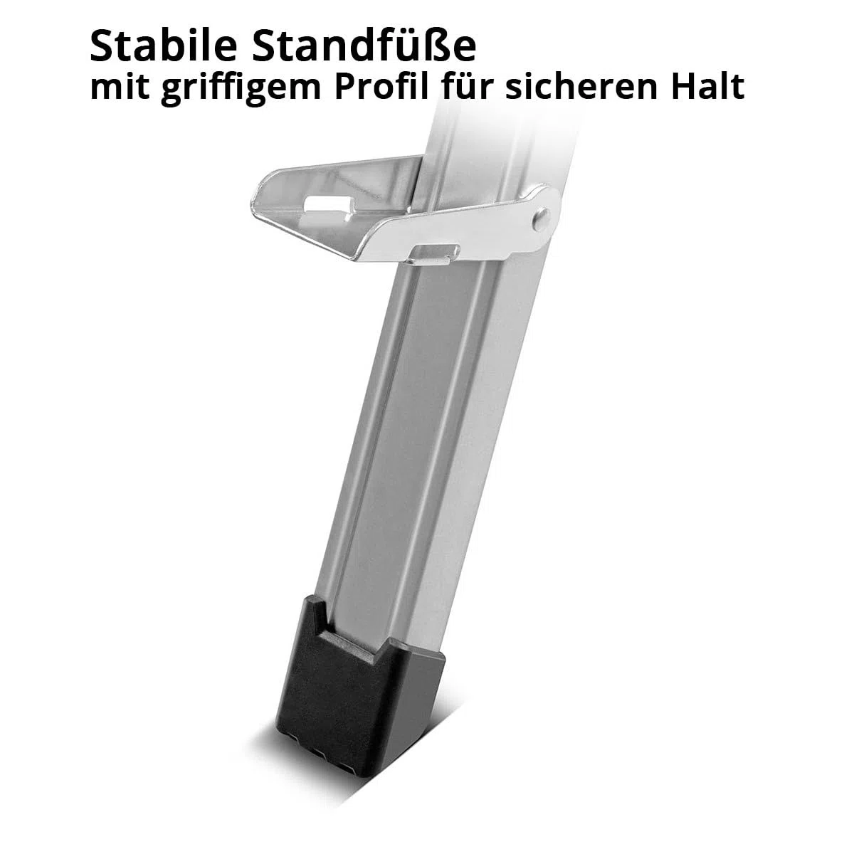 STAHLWERK SB-757 ST caballete de trabajo en un juego de 2 caballetes de trabajo de metal con recubrimiento de polvo | caballete plegable universal con una capacidad de carga máxima de 500 kg