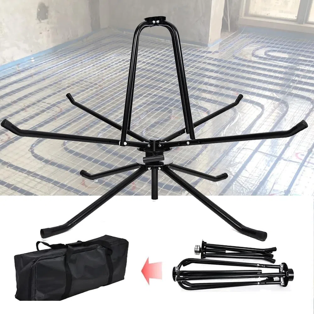 Para tubos de calefacción por suelo radiante, 16-32 mm, PEX PERT AL/PEX, tubo compuesto de calefacción por suelo radiante, máx. 300 kg, cable de 600 metros, enrollador, enrollador, enrollador,