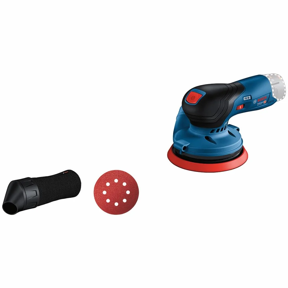 Bosch Professional 12V System lijadora excéntrica a batería GEX 12V-125 (incl. plato lijador [125 mm], 1 hoja de lija, bolsa para polvo, sin batería/cargador)