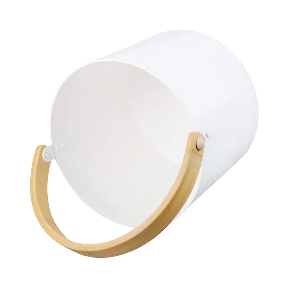 Cubo de sauna de aluminio con cucharón a juego, juego de de sauna de aluminio de 7 litros con mango largo y cuchara