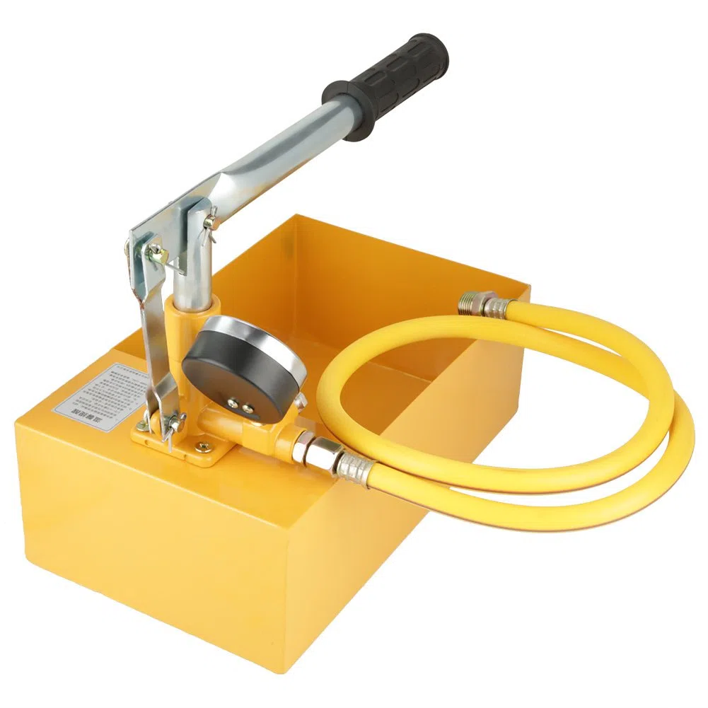 Bomba de prueba, bomba de prueba de presión 2.5MPa Bomba de prueba hidrostática para una variedad de recipientes a presión, tuberías, válvulas y otras pruebas de presión, 13 ml/tiempo