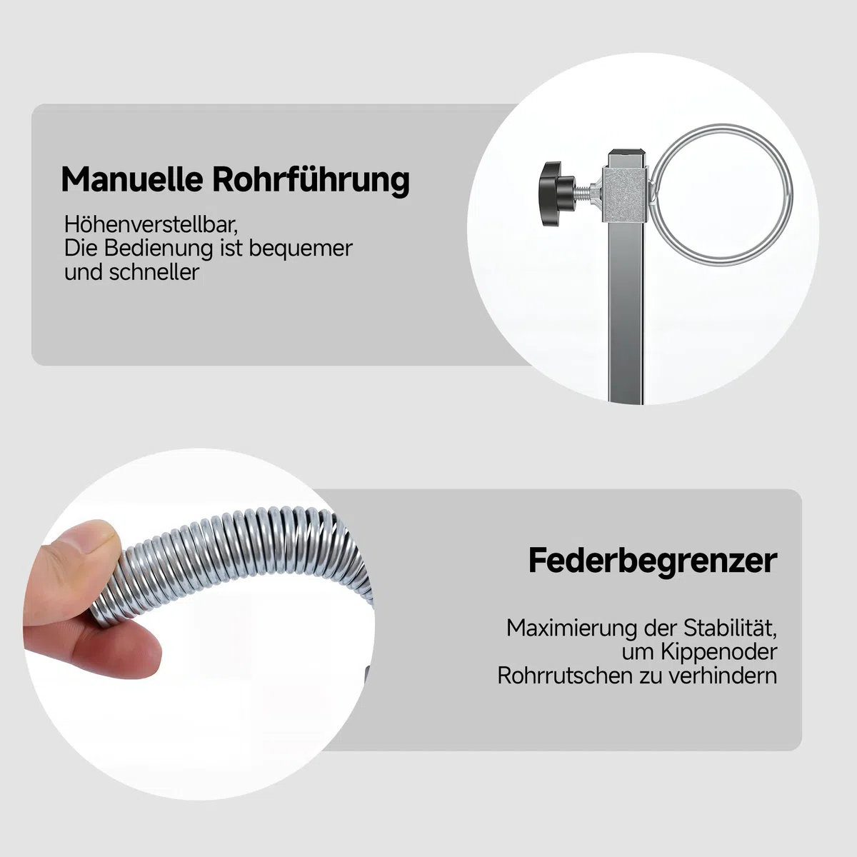 Dispensador de cables para calefacción por suelo radiante, máx. 300 kg, capacidad de carga de 600 m, longitud del rollo para tubo PEX, PERT, AL/PEX con bolsa