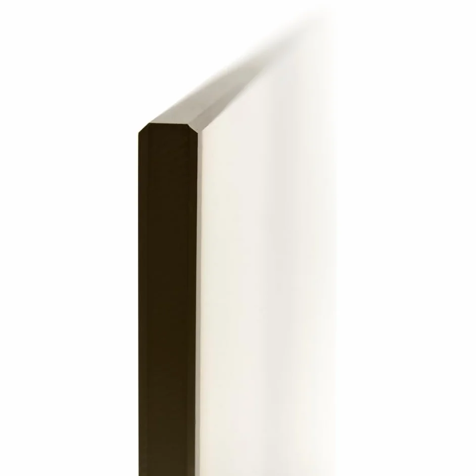 KRATKI Cristal de chimenea de 4 mm resistente al calor, tamaño 240 x 210